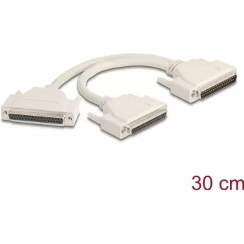 DeLOCK 67161 Cable serie beige 0,3 m DB-37