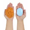Plastilina Wonder Factory Never Dry Dough, azul claro, naranja