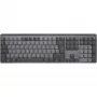 Logitech Master Series MX Mechanical - Teclado - retroiluminado - inalámbrico - Bluetooth LE - QWERTY - Nórdico (danés/finés/noruego/sueco)