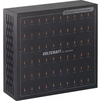 Cargador USB VOLTCRAFT UC-800W01 800 W USB-C® USB PD negro interior USB Power Delivery (USB-PD) (VC-17275170)
