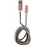 Cable LC-POWER USB-Lightning-1M-4 1 m azul/rosa, USB A a Lightning (LC-C-USB-LIGHTNING-1M-4)