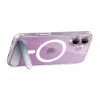 Funda Torras Pstand Series para iPhone 16 Plus — funda protectora transparente con soporte integrado