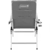 Tumbona acolchada, 5 posiciones 2000038333, silla de camping Gris/Plata