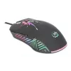 Manhattan ratón gaming con LED, con cable, siete botones, rueda de desplazamiento, 7200 dpi, negro con iluminación LED, tres años de garantía