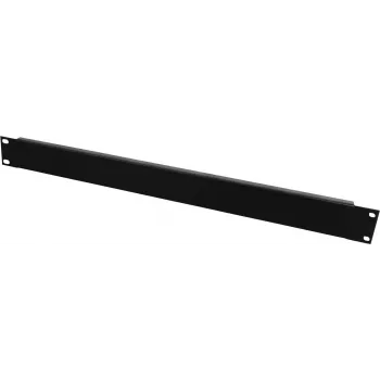 Frontal de rack Omnitronic Z-19U acero negro 1U