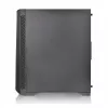 Caja de PC Thermaltake H350 TG RGB semitorre negra