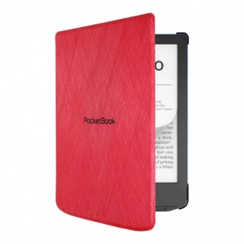 PocketBook H-S-634-R-WW Shell funda para Verse / Verse Pro de 15,2 cm (6 pulgadas), microfibra/PU, roja