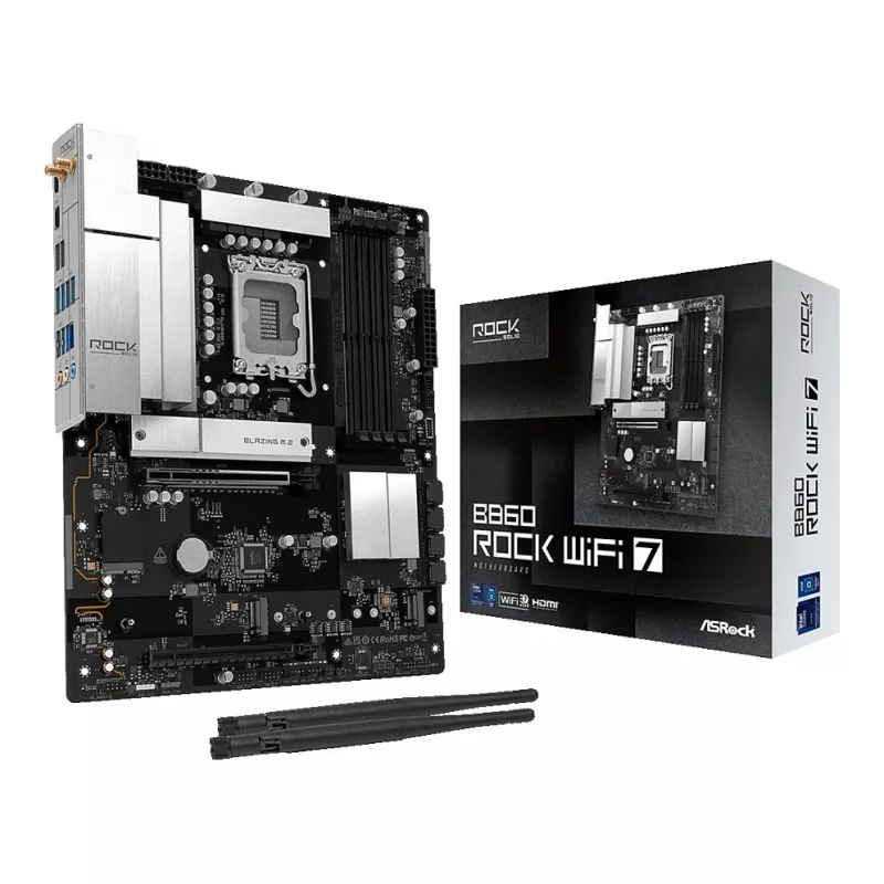 Placa base ASRock B860 Rock WiFi 7 ATX