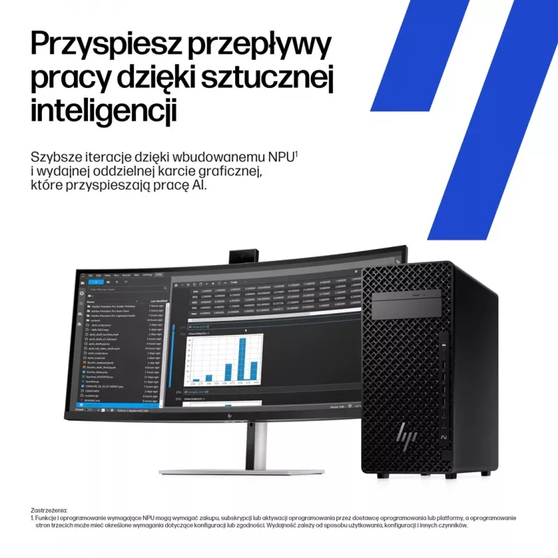 Estación de trabajo HP Z2 Tower G1i Ultra 7 265 vPro 32GB DDR5 5600 SSD1TB RTX A1000_8GB DVD-RW 700W W11Pro 3Y OnSite