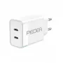 Cargador PEDEA cargador rápido Dual PD 40W USB Type-C/C blanco – salida PD dual, 40 W totales, USB-C a USB-C
