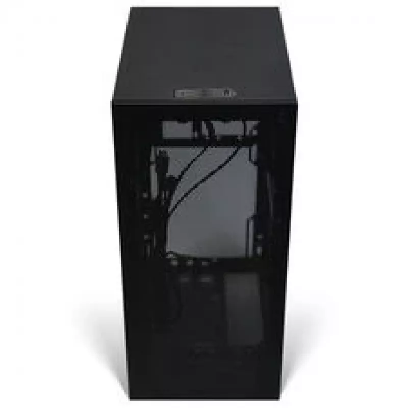 Caja de PC ssupd Meshroom S V2, soporte ATX, frontal de malla, PCIe 5.0 ready – negra