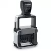 Sello fechador autoentintable Trodat Professional 4.0 5430 con carcasa de acero inoxidable