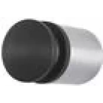 Tope de puerta Blomus 65353 negro plata goma acero inoxidable