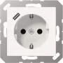 Toma Schuko con USB A1520-18CWW Type-C (A1520-18CWW)