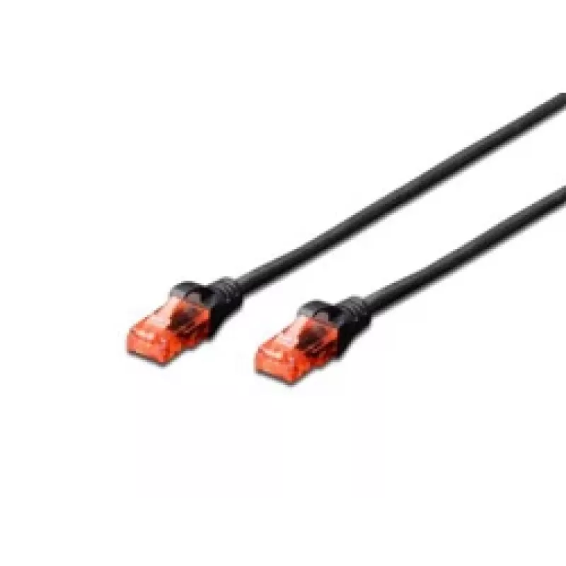 Cable de parcheado Digitus CAT 6 U/UTP LSZH 1m