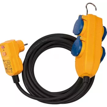Cable de alimentación Brennenstuhl 1168720010 negro 5 m