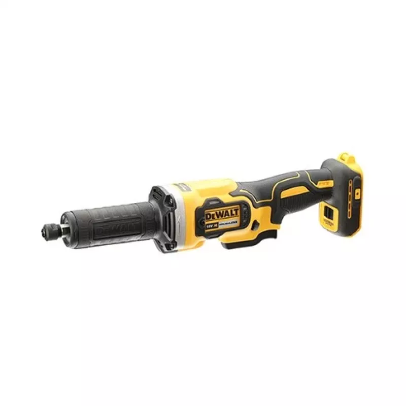 Amoladora recta DeWALT DCG426N-XJ, 18V batería, 5000–25000 rpm, pinza Ø hasta 6 mm, 760 W potencia de salida, 1,19 kg