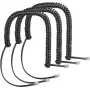 Cable espiral Auerswald pack de 3 para auricular COMfortel 55001