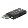 Lector de tarjetas SuperSpeed USB DeLOCK CF SD Micro SD MS M2 xD 5 Gbps