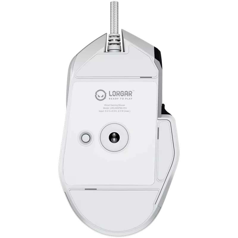Ratón gaming LORGAR MSP80 8000 Hz con cable