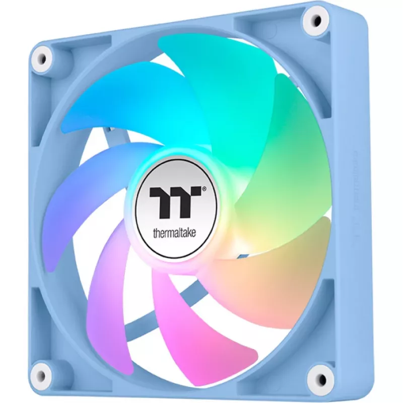 Ventilador de caja Thermaltake CT140 ARGB 140 mm pack de 2 azul