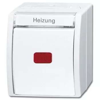 BUSCH JAEGER 2601/6 SKWNH-54 - 1P - blanco - 250 V - 10 A - 74 mm - 55 mm