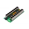 Inyector PoE Extralink Gigabit 8 puertos 1000 Mb/s RJ45 modo B
