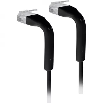Ubiquiti U-Cable-Patch-RJ45-BK cable de cobre, cable UniFi, RJ45, 0,1 m, negro