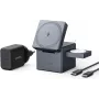 Cargador móvil Anker Y1811G11 interior AC USB carga rápida negro