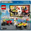 LEGO CITY 60458 Pizza vs. camión de bomberos