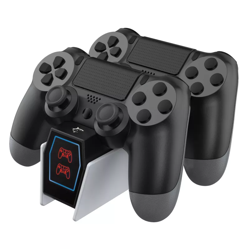 Estación de carga White Shark PS4-0417 doble para mando PS4