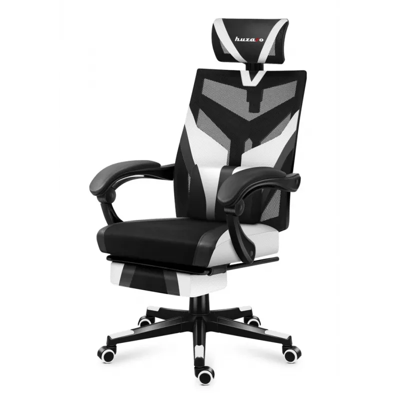 Silla gaming Huzaro Combat 5.0 blanca