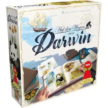 Tras los pasos de Darwin, juego de mesa