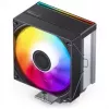 Disipador CPU Jonsbo CB40 negro ARGB Single-Tower 225W TDP, ventilador PWM de 120mm