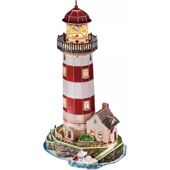 Puzzle 3D 72 piezas farolillos versión nocturna