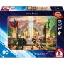Thomas Kinkade Studios: DC Justice League - Hall Of Justice, puzzle 1000 piezas