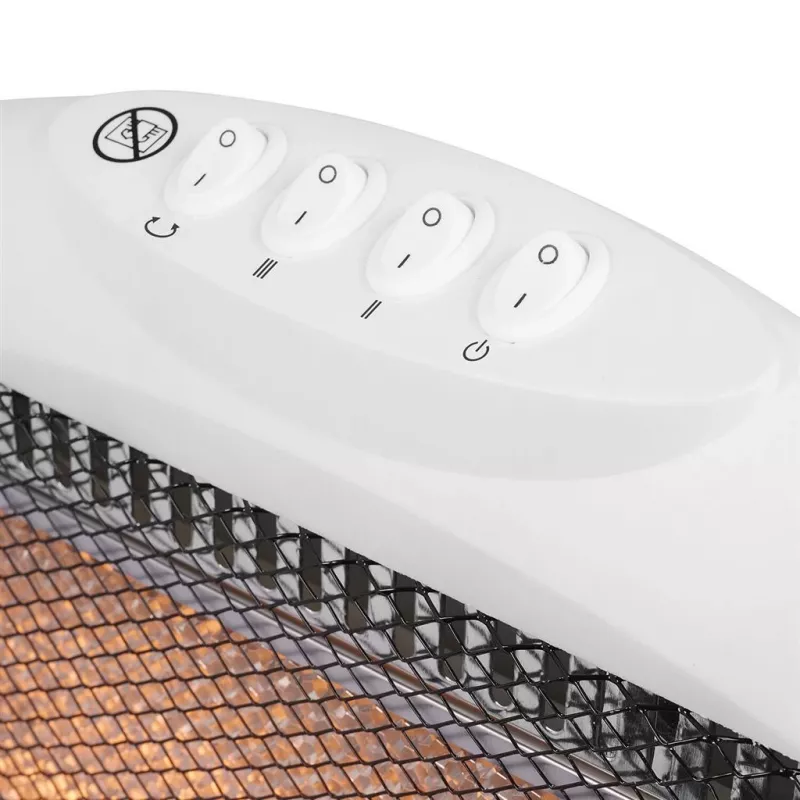 Calefactor Tristar | KA-5129 | Calefactor radiante | 1200 W | Apto para estancias de hasta 38 m³ | Apto para estancias de hasta 15 m² | Gris | IP00