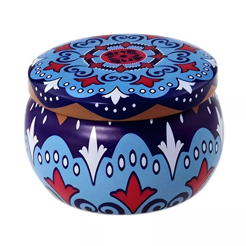 Set de 4 velas de soja Extralink Home, velas aromáticas como decoración para regalos + caja