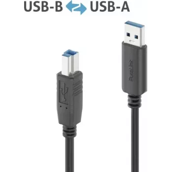 Cable PureLink IS2301-020 USB 3.2 USB-A USB-B de alta calidad - Cable - Digital/Datos (IS2301-020)