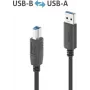 Cable PureLink IS2301-020 USB 3.2 USB-A USB-B de alta calidad - Cable - Digital/Datos (IS2301-020)