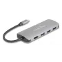 Hub USB-C DELOCK 64323 — host USB 3.2 Gen 2 Type-C, HDMI + 2× USB-A + 2× USB-C, 10 Gbit/s, gris