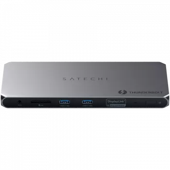 Satechi Thunderbolt 4 Dock ST-DT4MDM-EU — estación de acoplamiento Thunderbolt 4, 2× HDMI 2.0, 2× USB-A 3.2