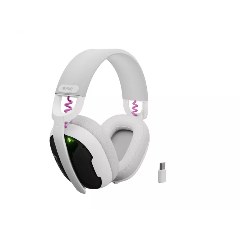 Fury Fukiya F6 Auriculares inalámbricos, Blanco