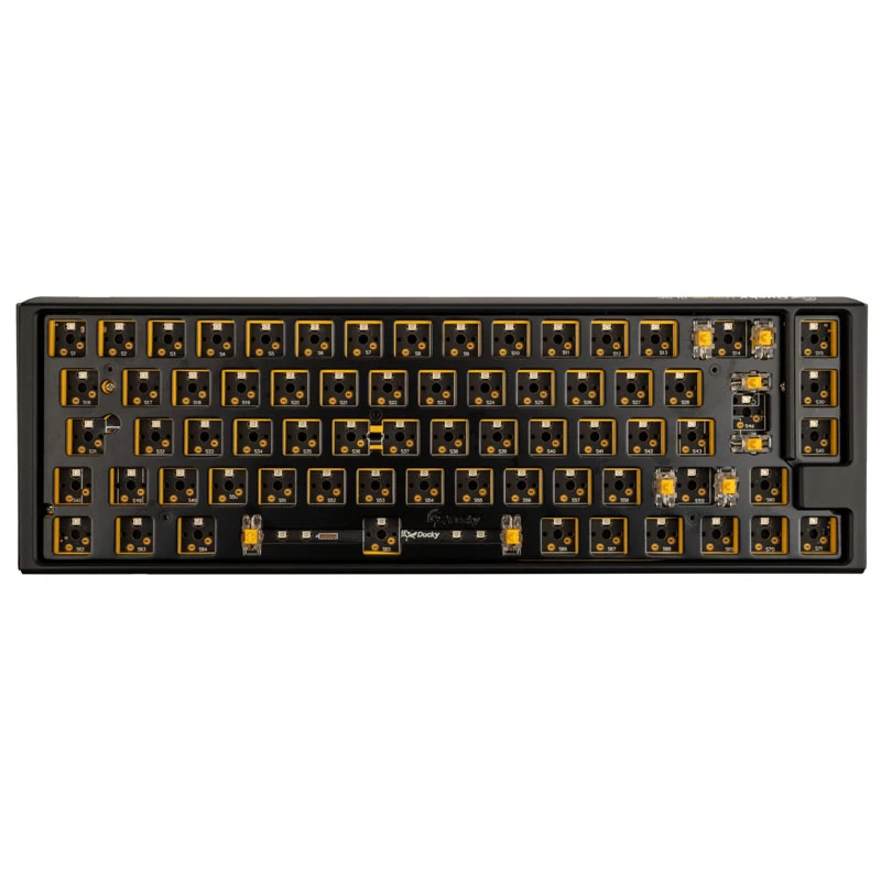 Teclado Ducky One 3 Hot-Swap Barebone SF gaming USB inglés estadounidense negro