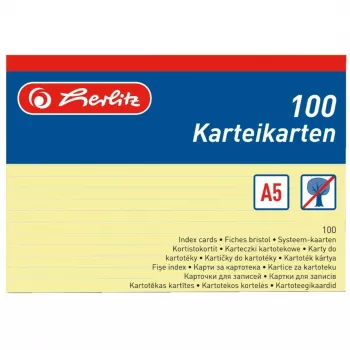 Ficha Herlitz 1150515 amarillo 1 ud.