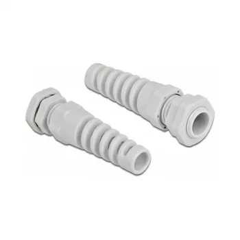 Prensaestopas DeLOCK 60342 gris plástico 1 ud.