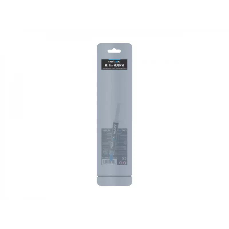 Pasta térmica NATEC Husky NPT-1324, conductividad térmica 4,63 W/m·K, volumen 2 ml, densidad 2,5 g/cm³