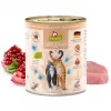 Comida húmeda para gatos Fox4Pets DeliCATessen Pur ternera 800 g lata, adult, alimento completo, hipoalergénico, sin gluten ni soja