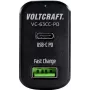 Cargador USB para vehículo VOLTCRAFT VC-63CC-PD corriente de salida (máx.) 3 A 2 x USB, conector hembra USB-C™ USB Power Delivery (USB-PD) (VC-63CC-PD)