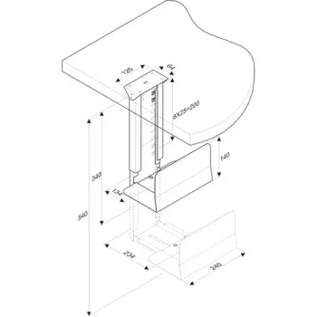 ROLINE Secomp CS-10 - Soporte para unidad de sistema - Negro (17.03.1127)